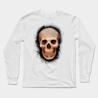 Skelly on Black Long Sleeve T-Shirt